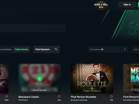 vblink بیکارات گیم انٹرفیس